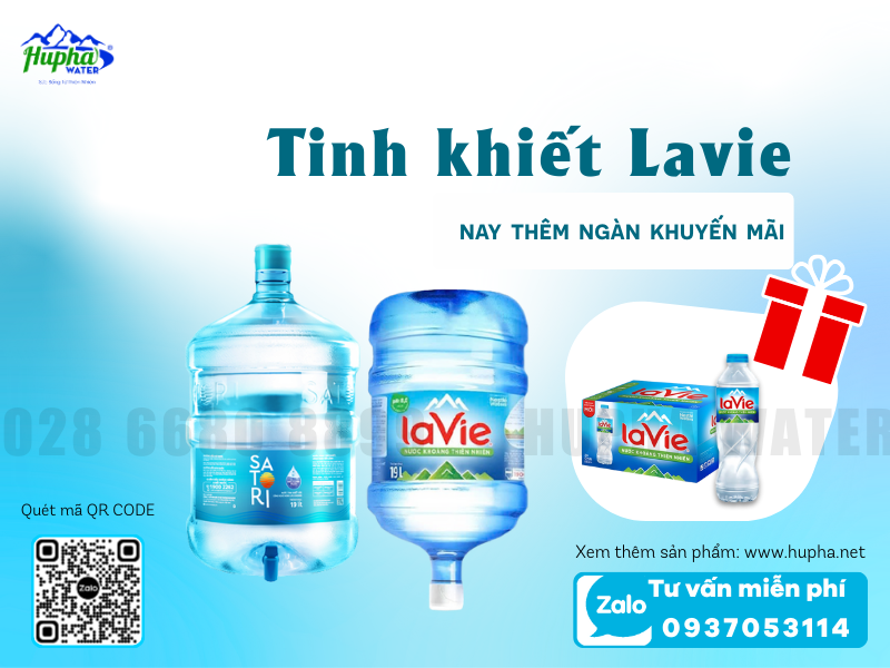 Chai Nước Lavie 350ml – Lựa Chọn Tiện Dụng Cho Cuộc Sống Năng Động