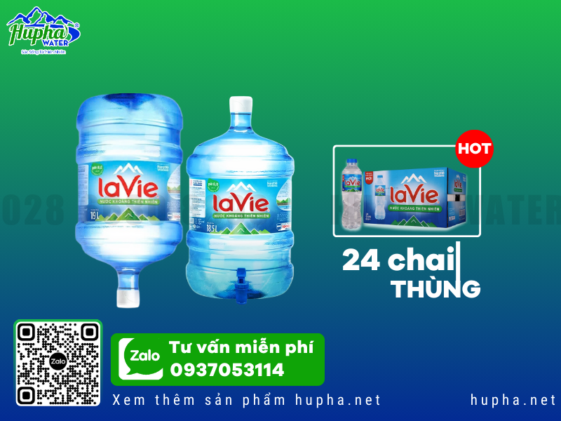 Nước khoáng Lavie – nguồn khoáng chất tự nhiên quý giá cho cơ thể