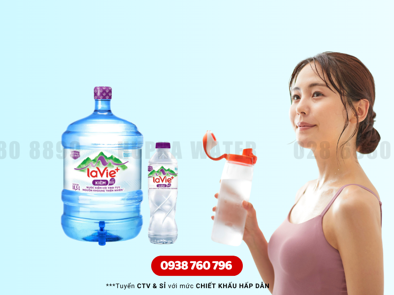 Khuyến mãi nước LaVie 19L cho công ty – Giải pháp tối ưu chi phí nước uống doanh nghiệp