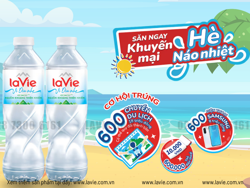 Đặt Nước LaVie Nhanh – Nhận Ưu Đãi Ngay Hôm Nay