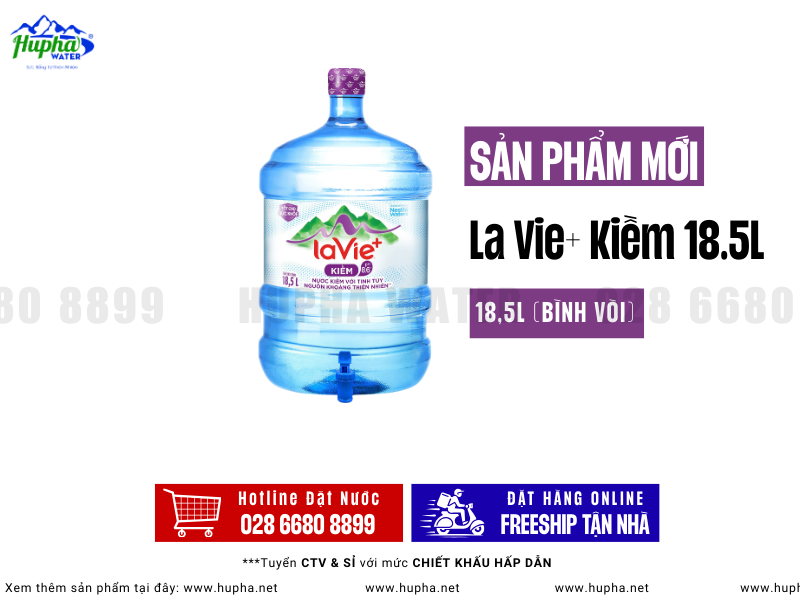 LaVie+ Kiềm 18.5L Bình Vòi Là Gì? Vì Sao Được Xem Là Dòng Nước Uống Thế Hệ Mới