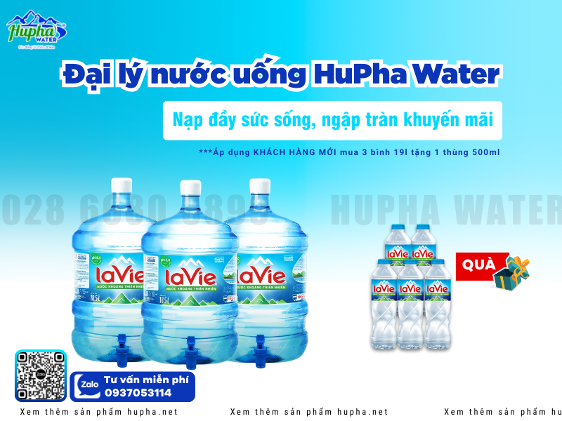 Lavie 500ml – sự lựa chọn phổ biến cho gia đình, trường học và doanh nghiệp