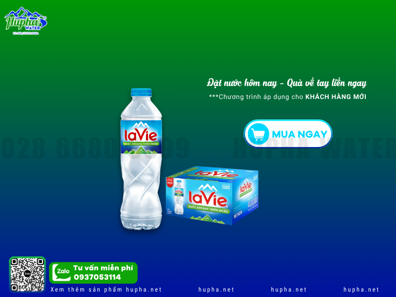 Lavie 500ml – lựa chọn chai nhỏ tiện lợi cho mọi nhu cầu hằng ngày