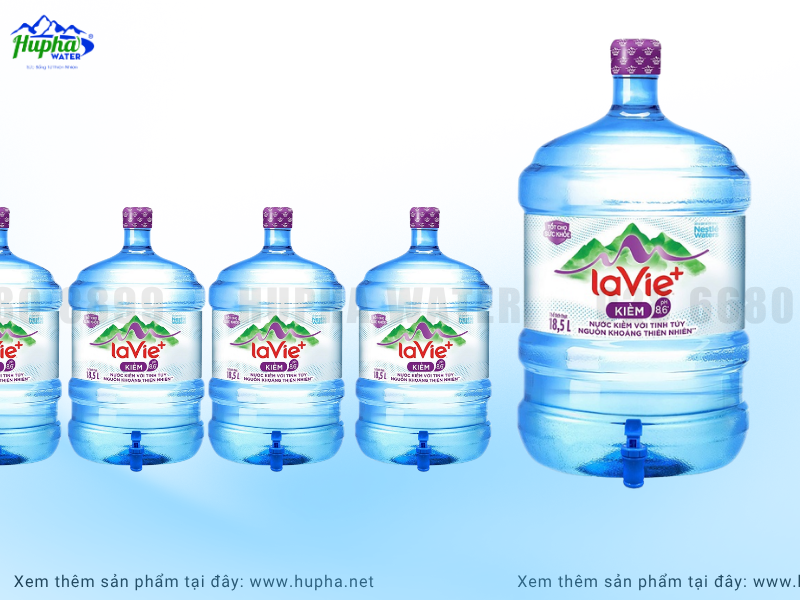 Hướng dẫn bảo quản và sử dụng nước uống LaVie 5 lít
