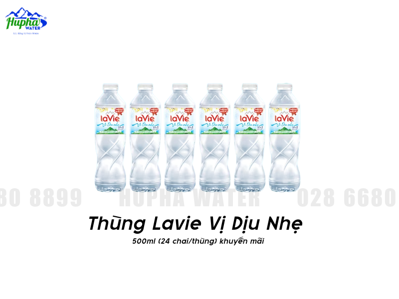 Đặt Nước LaVie Chính Hãng Tại HuPha Water – Hỗ Trợ Nhanh Qua (028) 6680 8899
