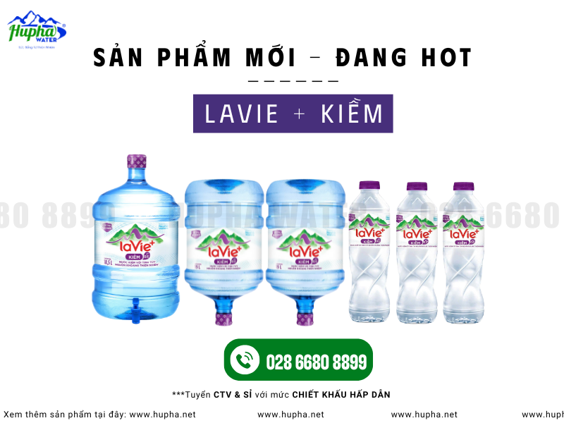 LaVie Kiềm Nguồn Khoáng Tự Nhiên Là Gì? Điểm Khác Biệt So Với Nước Uống Thông Thường