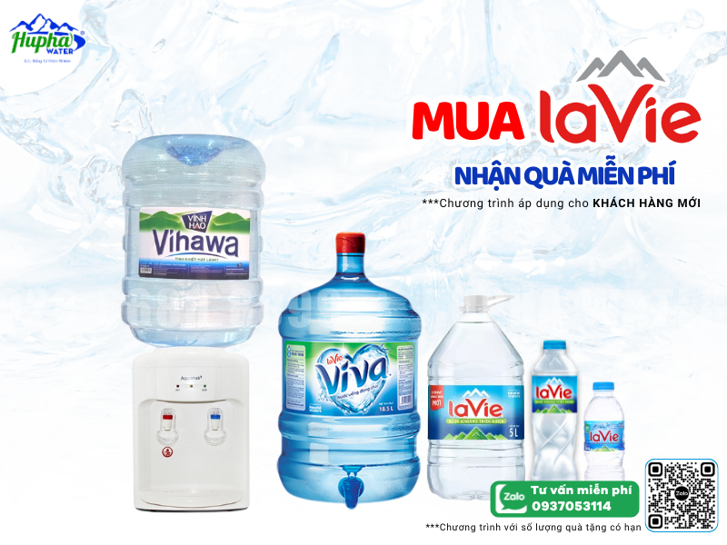 Lavie Viva – Nguồn nước tinh khiết tự nhiên cho sức khỏe hàng ngày