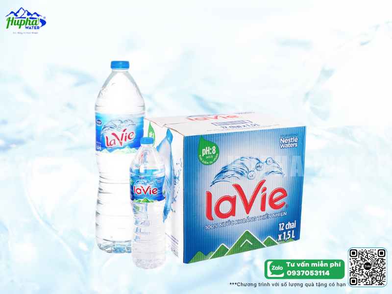 Nước khoáng Lavie – Giải pháp nước uống tinh khiết mỗi ngày