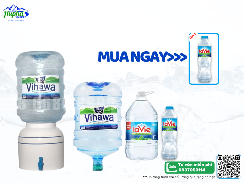 Liên Hệ HuPha Water Qua Hotline 028 6680 8899 Để Nhận Giao Hàng Tận Nơi