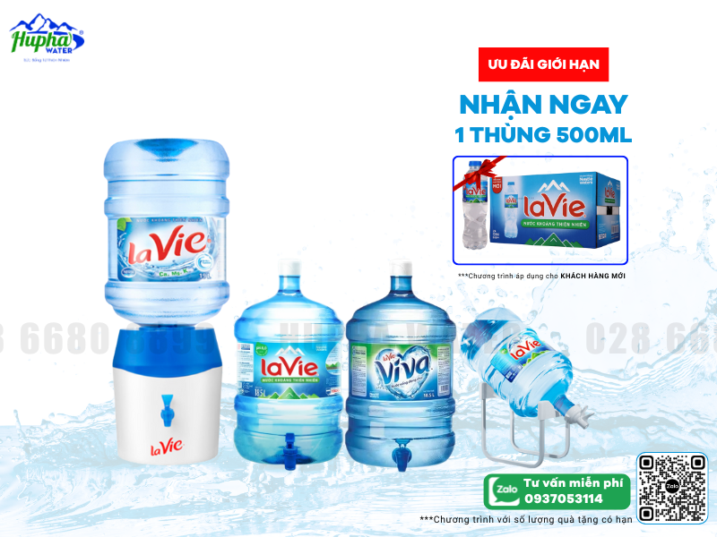 Vì Sao Nên Chọn Mua Bình Lavie 20L Chính Hãng?