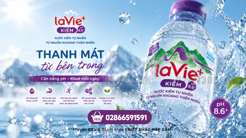 Mua Nước LaVie Kiềm+ Giá Tốt Nhất Hôm Nay – Vì Sao Nhu Cầu Ngày Càng Tăng?