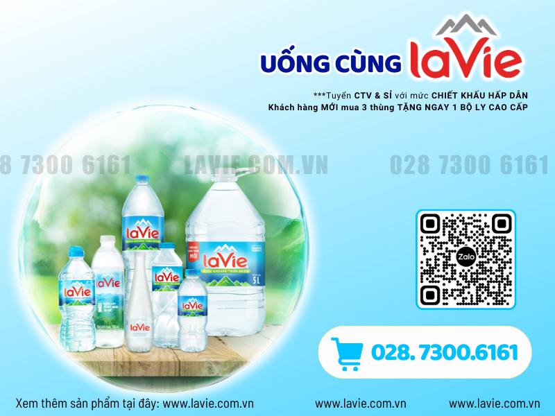 Nước Khoáng Đa Dạng Phù Hợp Cho Gia Đình, Văn Phòng Và Sự Kiện