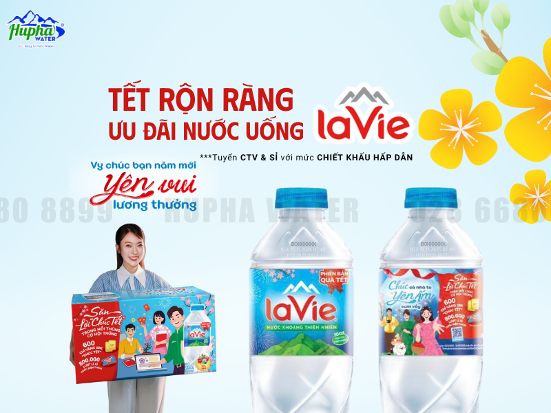 Mua Nước LaVie Tết Giá Rẻ – Nhu Cầu Thiết Yếu Cho Gia Đình & Doanh Nghiệp