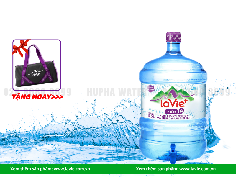 Nước Uống Đa Dạng Dung Tích Lavie Kiềm+ Đáp Ứng Tiện Lợi Cho Nhu Cầu Sinh Hoạt, Hoạ Tập Và Làm Việc