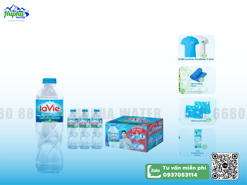 Giá Nước Đóng Chai Nước khoáng Lavie 500ml Trên Thị Trường Hiện Nay