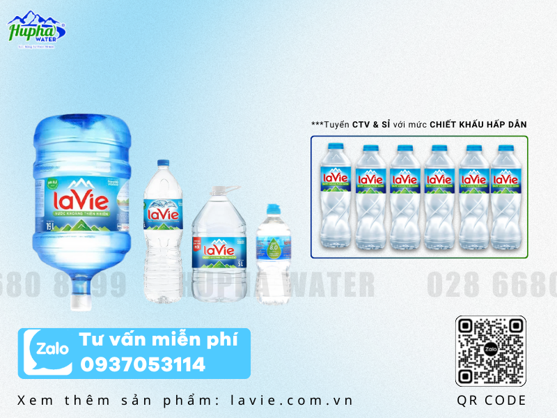 Nước Khoáng Thiên Nhiên Lavie – Thương Hiệu Dẫn Đầu Trong Lĩnh Vực Nước Uống Đóng Chai, Đóng Bình Tại Việt Nam