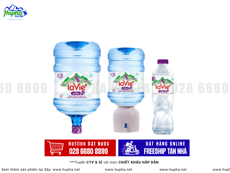 Đặt Nước LaVie Dễ Dàng – Chỉ Một Cuộc Gọi Là Có Ngay