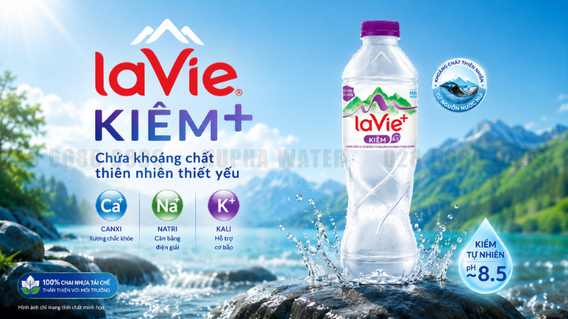 Nước Kiềm LaVie+ Là Gì? Vì Sao Ngày Càng Nhiều Người Chọn Thay Thế Nước Lọc Thông Thường?