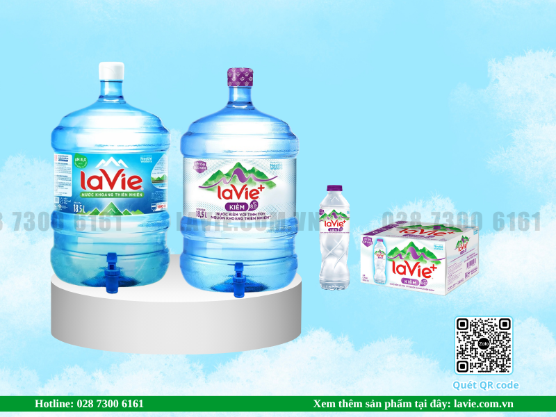 Nhu Cầu Nước Uống Tăng Cao Mùa Hè Vì Sao Nước LaVie 19L Bình Úp Là Lựa Chọn Hàng Đầu?