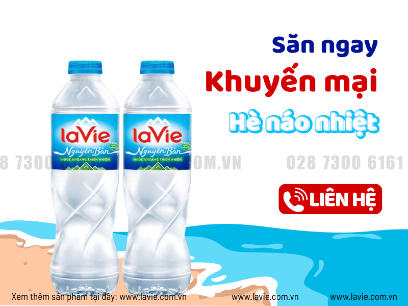 Đặt Nước LaVie Dễ Dàng – Gọi 028 6680 8899 Để Được Tư Vấn