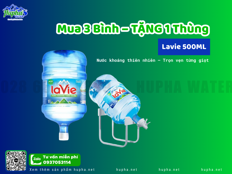 Nước Lavie 20 Lít – Lựa Chọn Hoàn Hảo Cho Gia Đình Và Văn Phòng
