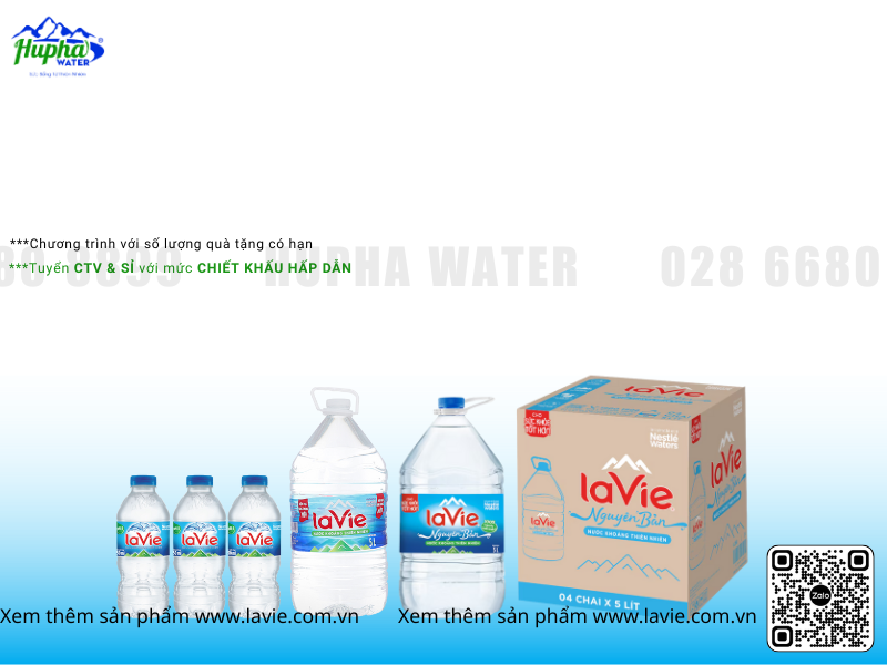 Nước Lavie 350ml là gì? Đặc điểm nổi bật và lý do được tìm kiếm nhiều trên thị trường nước uống hiện nay