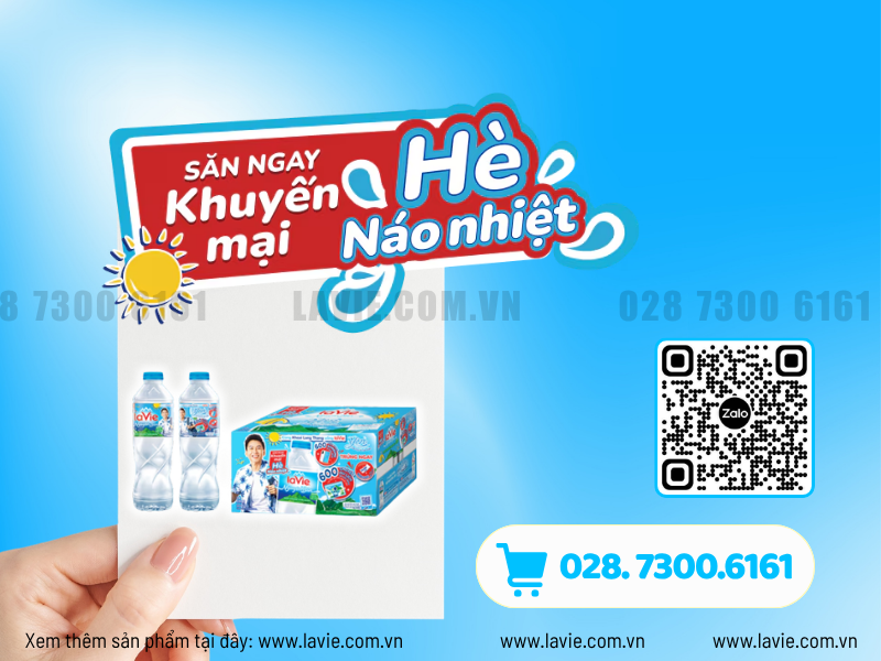 Cần Nước LaVie Giao Nhanh? Gọi Đặt Hàng Ngay 028 6680 8899