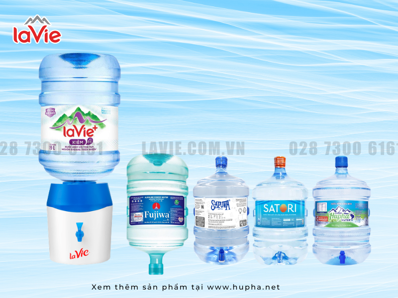 Nước LaVie Bình Lớn 19L – Giải pháp “cứu cánh” cho nhu cầu nước uống tăng cao mùa nắng