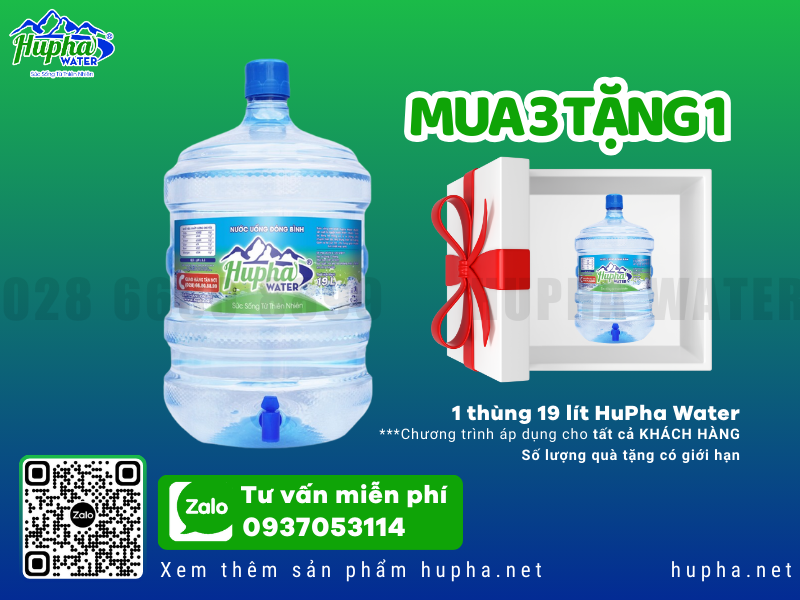 Giải pháp nước uống tiết kiệm cho văn phòng, nước Lavie bình úp không vòi TPHCM