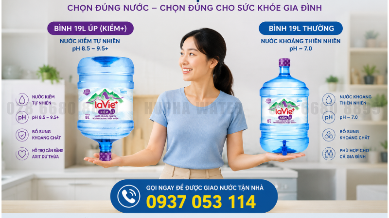 Nước LaVie Kiềm+ Phù Hợp Với Người Trưởng Thành, Dân Văn Phòng Và Người Có Lối Sống Hiện Đại