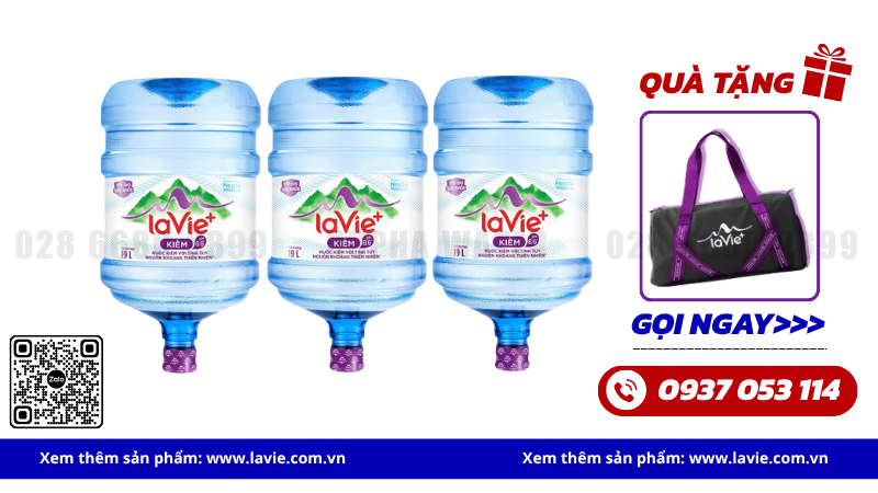 Nước LaVie Kiềm+ – Xu Hướng Nước Uống Hiện Đại Cho Cuộc Sống Khỏe Mạnh