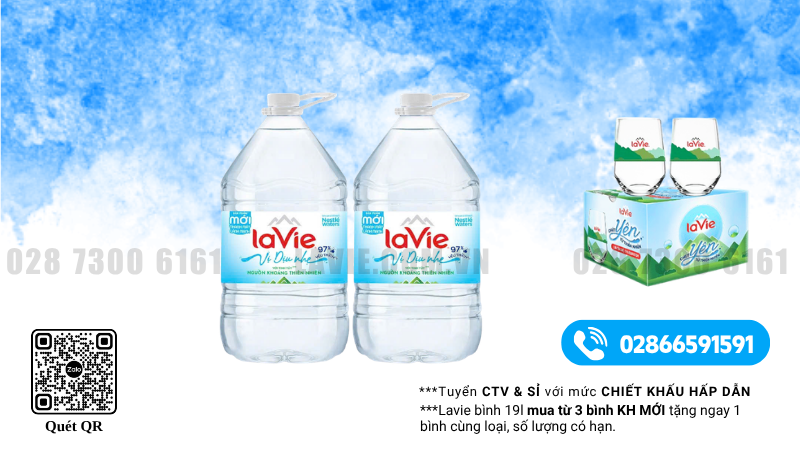 Đồng Hành Cùng Nước LaVie Nâng Tầm Chất Lượng Cuộc Sống Mỗi Ngày&nbsp;