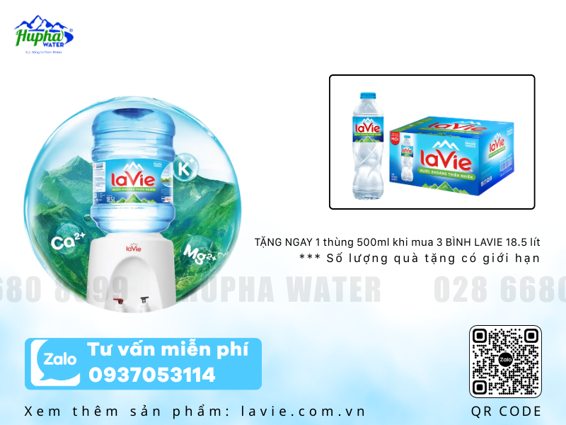 Vì sao Lavie là lựa chọn nước suối tốt cho bé? Đánh giá từ chuyên gia dinh dưỡng