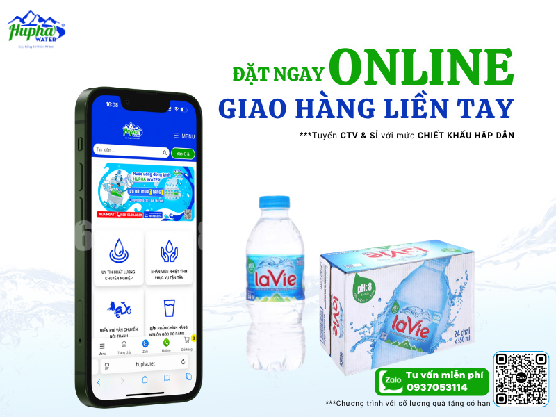 Nước suối Lavie – thương hiệu nước uống uy tín với nguồn khoáng thiên nhiên tinh khiết