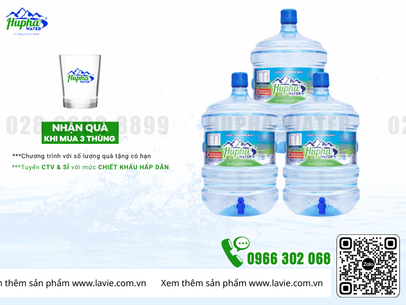 Chọn Nhà Cung Cấp Nước Chất Lượng? Gọi HuPha Water 028 6680 8899