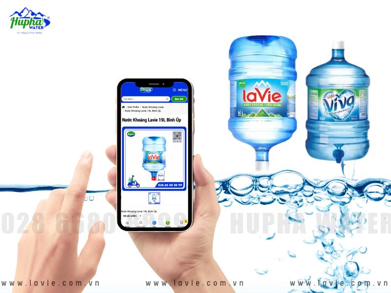 Dịch vụ nước uống Lavie - Gọi ngay HuPha Water 028 6680 8899