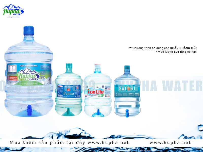 Giao Nước Nhanh – Giá Ổn Định – Dịch Vụ Chuẩn Cùng HuPha Water