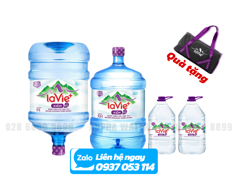 Nước uống LaVie Kiềm+ chính hãng là gì và vì sao ngày càng được nhiều gia đình, văn phòng lựa chọn?