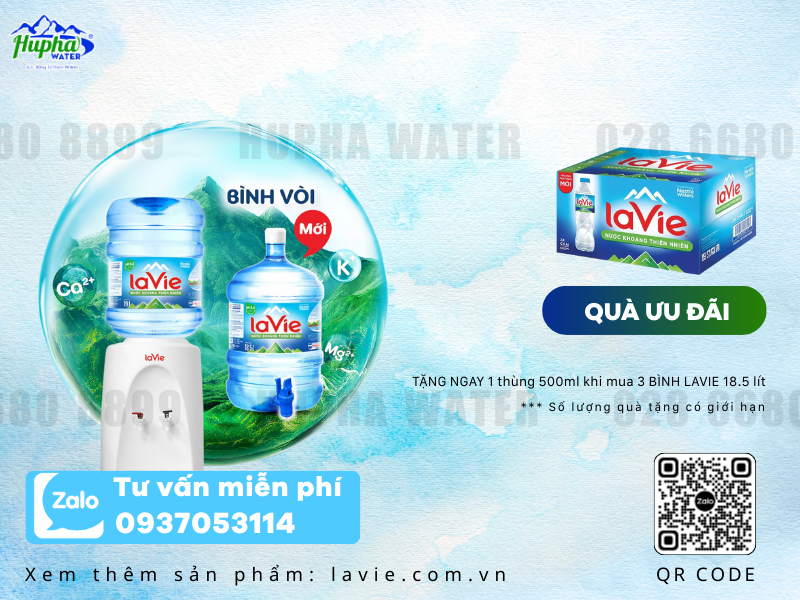 Nước khoáng Lavie có an toàn cho bé không? Giải đáp chi tiết theo tiêu chuẩn khoa học