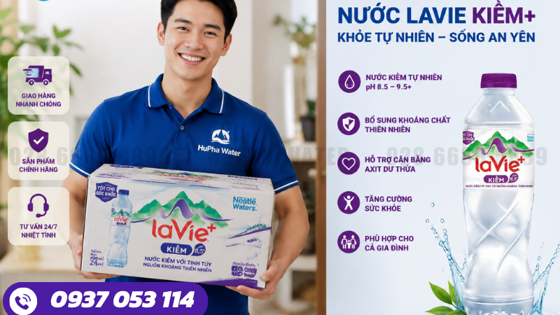 Nước LaVie Kiềm+ – Lựa Chọn Đáng Trải Nghiệm Trong Xu Hướng Sống Khỏe Hiện Nay