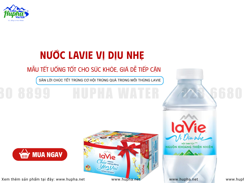 Chọn Nước Suối LaVie Chính Hãng Từ Đại Lý Phân Phối Đáng Tin Cậy