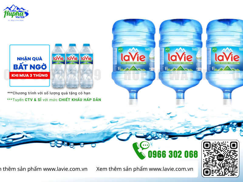 Dung Tích Nước Lavie Đóng Chai – Đa Dạng Lựa Chọn Cho Mọi Nhu Cầu Sử Dụng