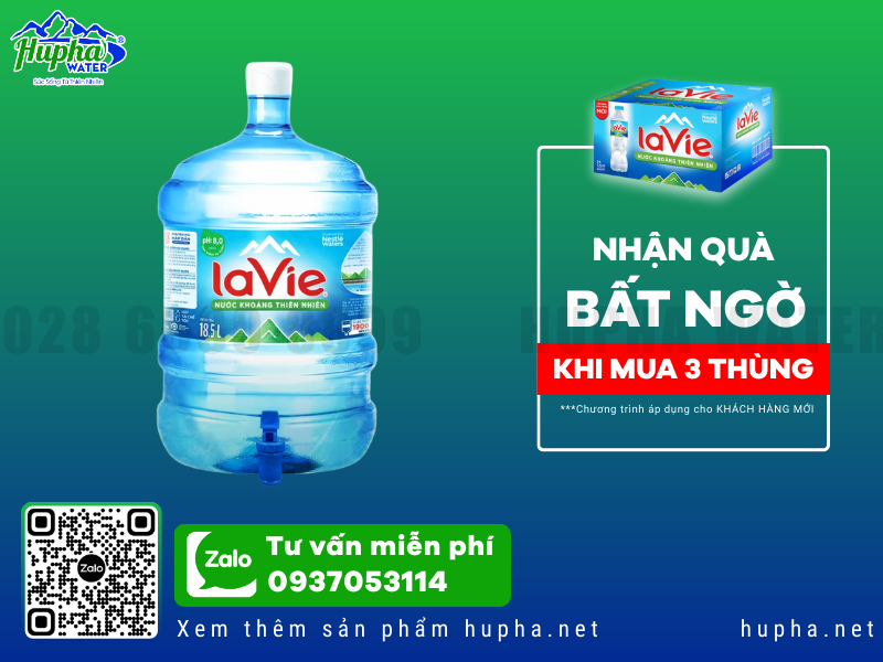 Đặt nước khoáng Lavie chính hãng, giao tận nhà nhanh chóng GỌI NGAY (028) 6680 8899