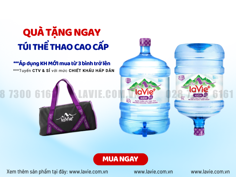 Chọn Nước Khoáng Đa Dạng Để Bảo Vệ Sức Khỏe Mỗi Ngày