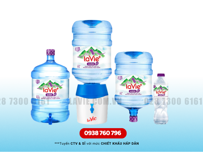 Thùng Nước LaVie Kiềm+ 500ml Trên Thị Trường Hiện Nay