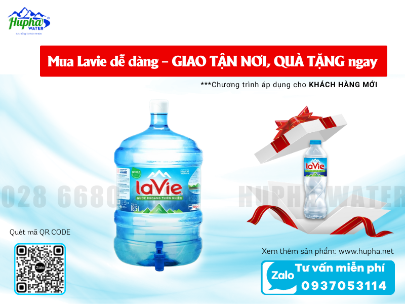 Nước Lavie Đóng Chai Nhỏ – Tiện Lợi Cho Người Di Chuyển Nhiều TP.HCM