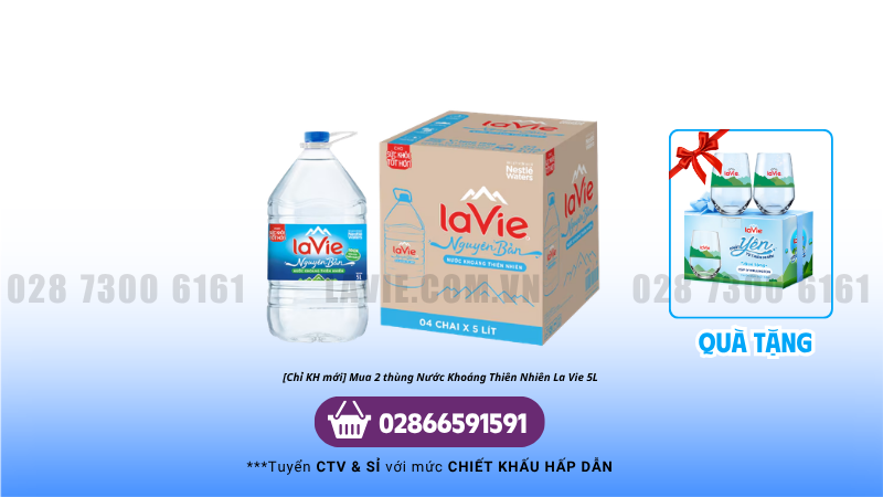 Đặt Nước LaVie Kiềm+ Online 028 66591591 – Giải Pháp Tiện Lợi, Giá Cạnh Tranh Tại TP.HCM