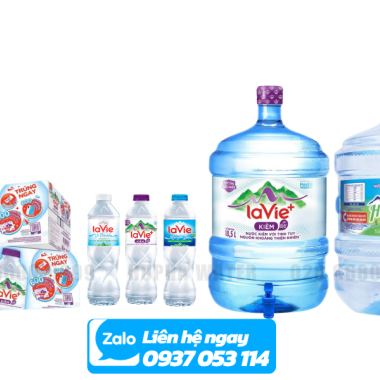 Bảng Giá Nước LaVie Kiềm+ Mới Nhiều Ưu Đãi Hấp Dẫn