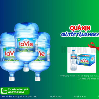 Bình Nước Lavie Viva 18.5l Sự Lựa Chọn Tiện Lợi Cho Gia Đình, Văn Phòng