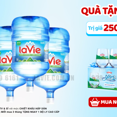 Cách Phân Biệt Nước LaVie 19L Và LaVie Kiềm+ Chuẩn Tại TPHCM